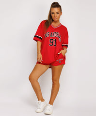 Red-Sports-Jersey-Tee-Shorts-1