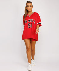 Red-Sports-Jersey-Tee-Shorts-3