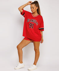 Red-Sports-Jersey-Tee-Shorts-4