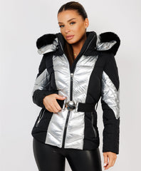 Silver-Premium-Faux-Fur-Tiered-Jacket-Coat-1