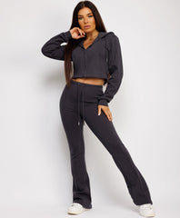 Cropped-Bootcut-Sweatshirt-And-Joggers-Tracksuit-Slate Grey-1