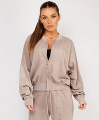 Satin-Puff-Sleeve-Ribbed-Set-Taupe-4