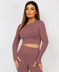 Walnut-Ribbed-Asymmetric-Hem-Loungewear-Set7