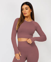 Walnut-Ribbed-Asymmetric-Hem-Loungewear-Set8