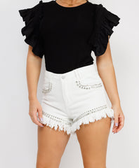 Ruffle-Shoulder-Sleeve-Ribbed-Set-White-4