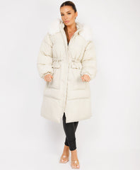 Cream-Premium-Faux-Fur-Tiered-Jacket-Coat-3