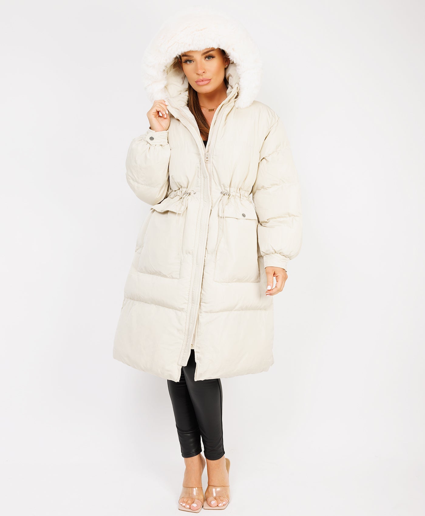 Cream-Premium-Faux-Fur-Tiered-Jacket-Coat-1