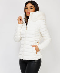 White-Premium-Faux-Fur-Tiered-Jacket-Coat-4