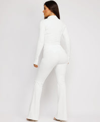 Long-Sleeve-Sport-Jacket-Flare-Leggings-White-2