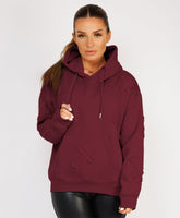 Crucifix-Cross-Patch-Embroidered-Hoodie-Wine-1