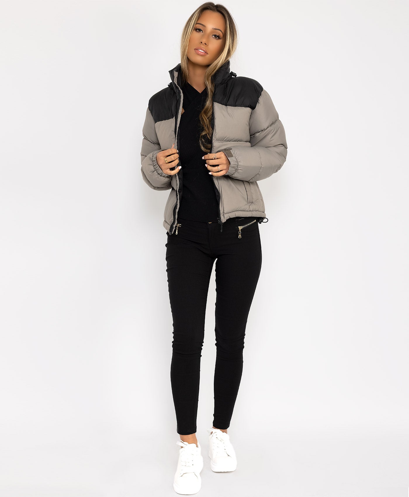 Grey-Two-Tone-Padded-Quilted-Puffer-Jacket-2