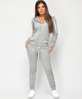 Grey-Glitter-Side-Stripe-Tracksuit-Loungewear-Set-1