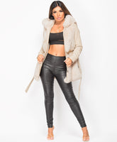 Beige-Pu-Pvc-Faux-Leather-Fur-Lined-Coat-Jacket-1