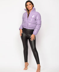 Lilac-PU-Vinyl-High-Shine-Cropped-Puffer-Jacket-3