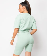 Mint-Cycling-Short-&-Oversize-T-Shirt-Co-Ord-Loungewear-Set-3