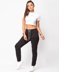 Black-Fleece-Drawstring-Oversized-Joggers-1
