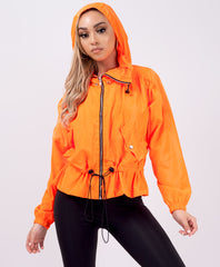 Neon-Orange-Drawstring-Waist-Oversized-Festival-Jacket-2