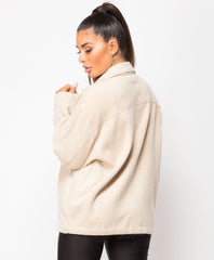 Sand-Oversized-Fit-Plain-Shirt-Shacket-4