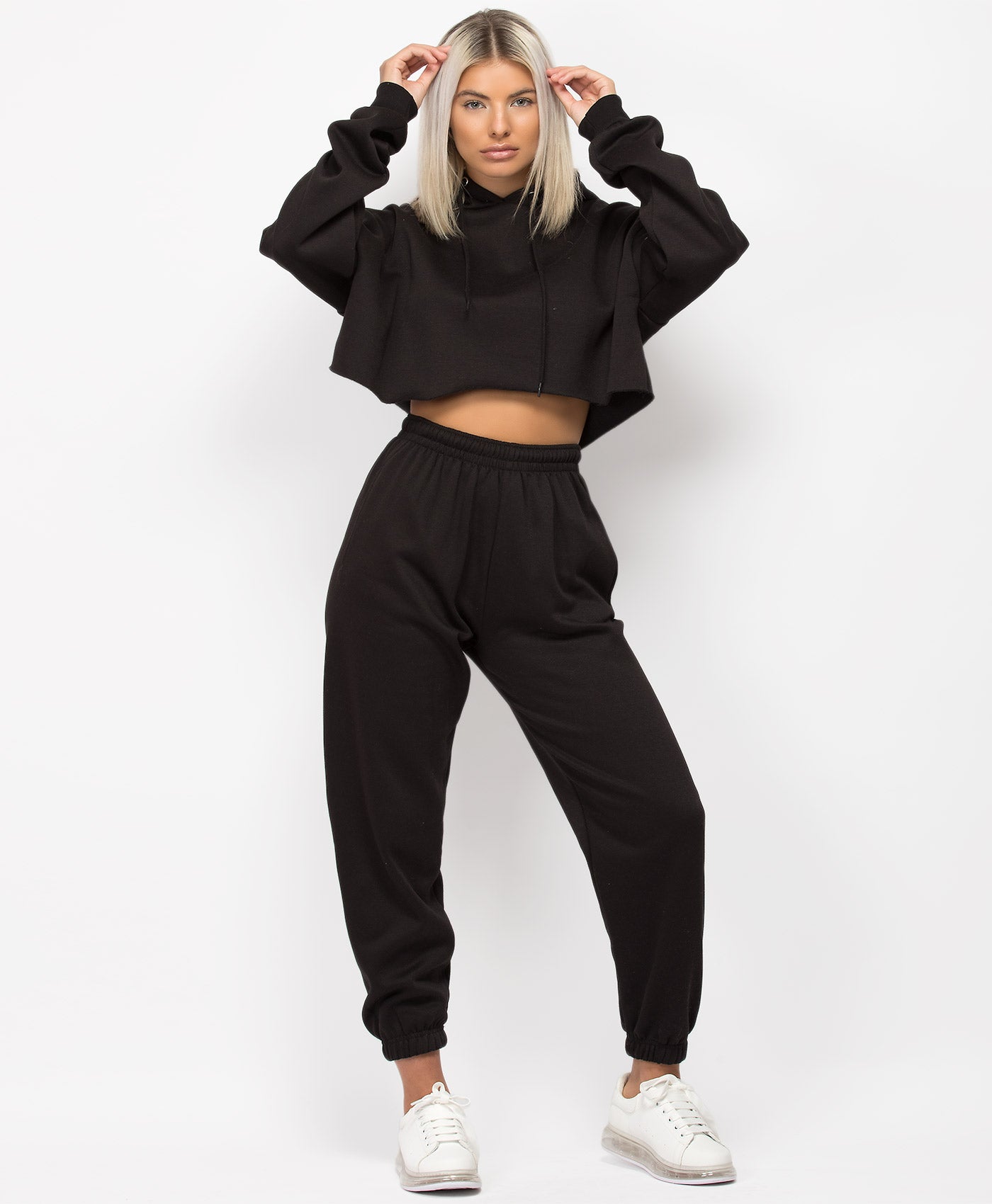Black-Oversized-Cropped-Hoody-&-Joggers-Loungewear-Set-1