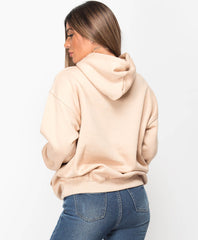 Beige-Oversized-Fit-Lips-Sequin-Hoodie-1