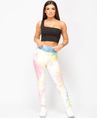 Pink-Waffle-Textured-Tie-Dye-Leggings-1