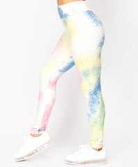 Pink-Waffle-Textured-Tie-Dye-Leggings-2