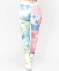 Pink-Waffle-Textured-Tie-Dye-Leggings-3