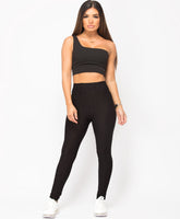 Black-Waffle-Textured-Stretch-Leggings-2