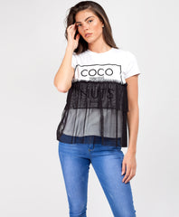 Black-Coco-Nuts-Tulle-Mesh-T-Shirt-1