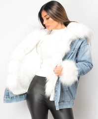 Denim-Blue-Faux-Fur-Front-Trim-Lined-Denim-Jacket-3