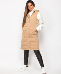 Beige-Side-Split-Zip-Long-Hooded-Bodywarmer-4