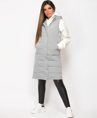 Grey-Side-Split-Zip-Long-Hooded-Bodywarmer-4
