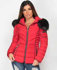 Red-Quilted-Padded-Chevron-Piping-Detail-Fur-Hooded-Puffer-Jacket-2
