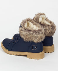 navy-29015-sherpa-lined-fur-detail-buckle-trim-ankle-boots-2