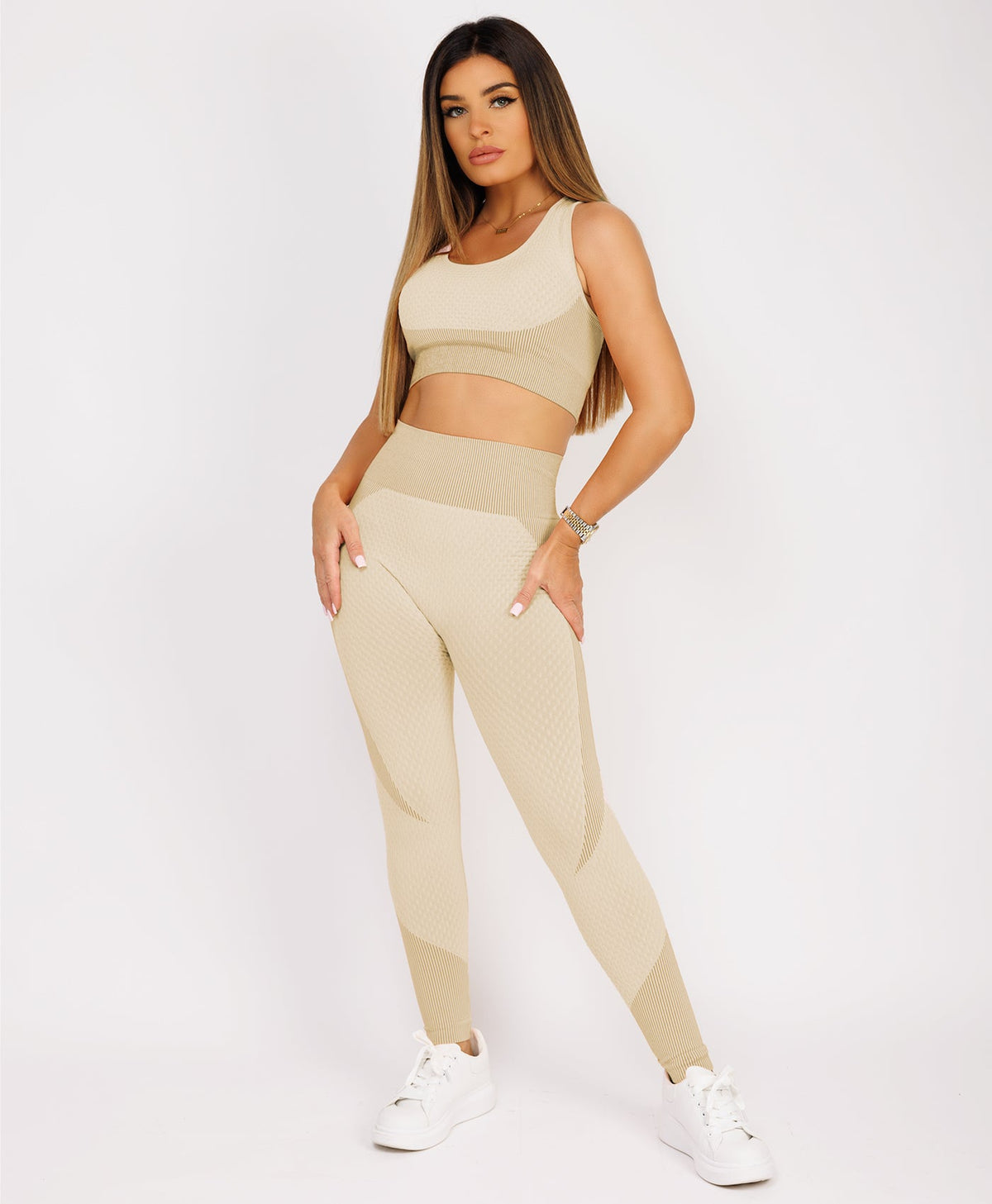 Beige-Zipped-Neck-Ribbed-Activewear-8