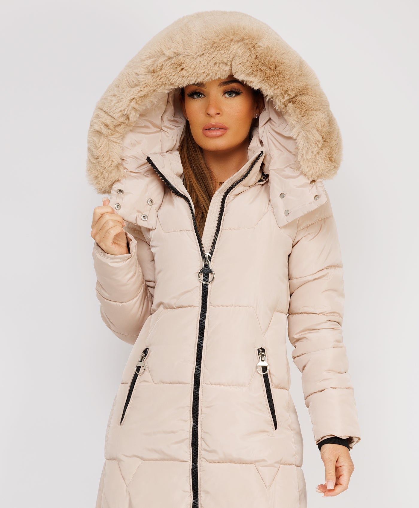 Puffer Jacket Women's Coats Amazon Uk Puffer Coat Cream