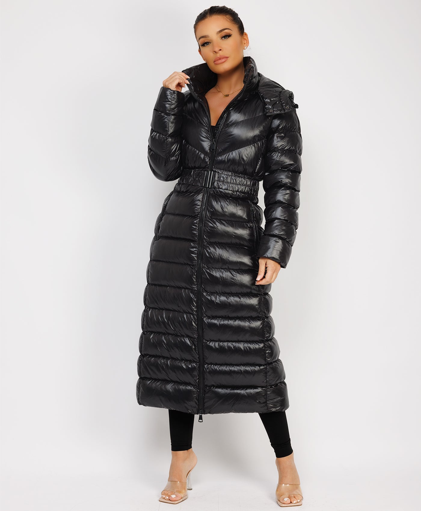 Longline-Duvet-Puffer-Coat-Biege-5