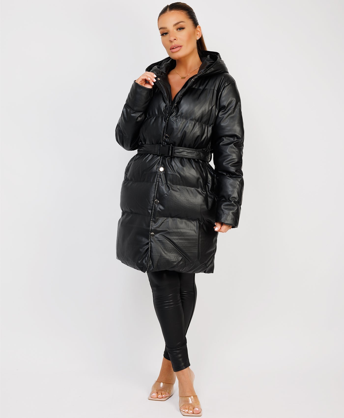 Black-Premium-Faux-Fur-Tiered-Jacket-Coat-1