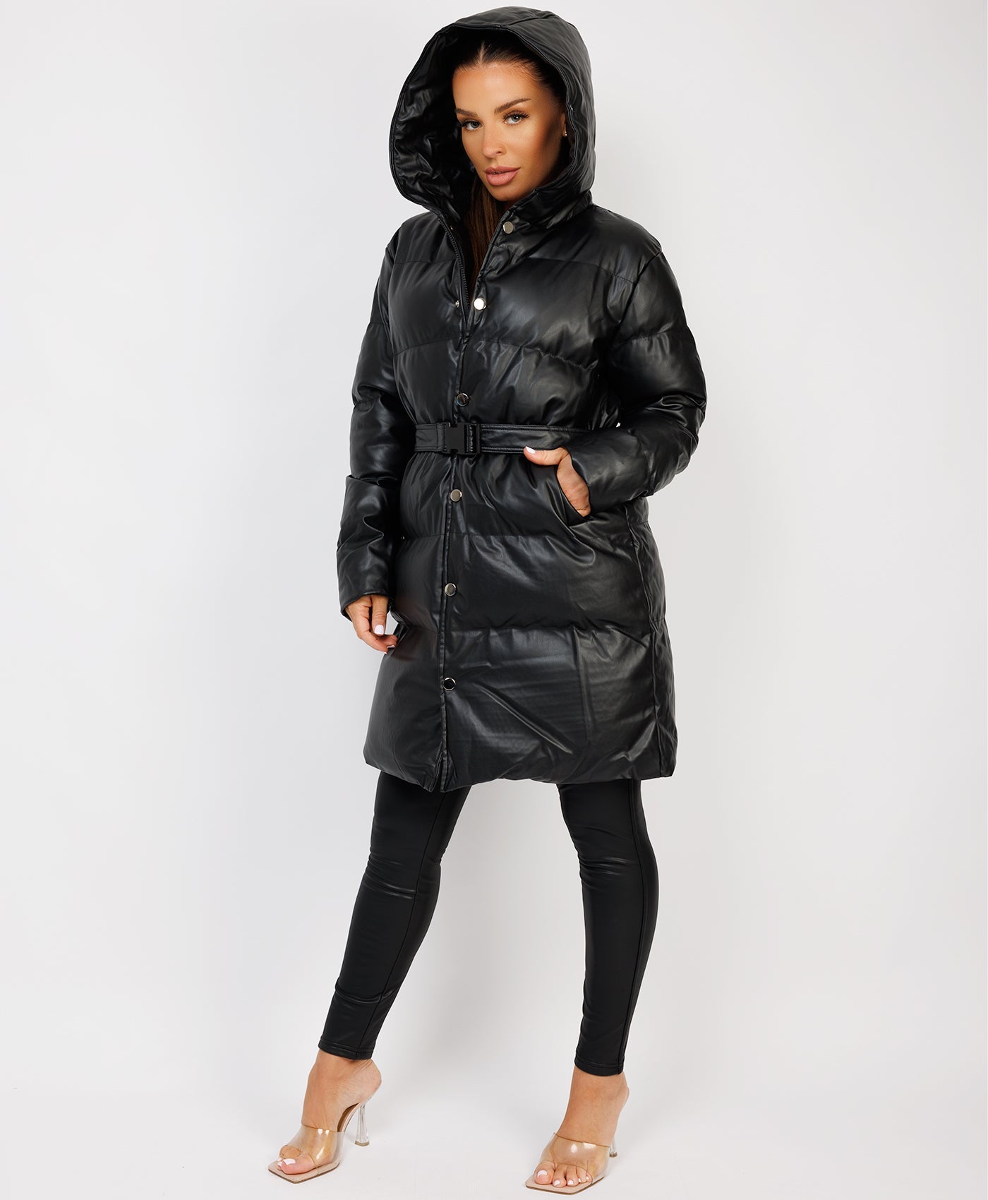 Black-Premium-Faux-Fur-Tiered-Jacket-Coat-4