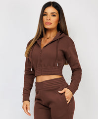 Zipped-Hooded-Loungewear-Set-Chocolate-Brown-4