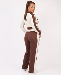 Chocolate R Logo Zip-Up Jacket Jogger Co-Ord