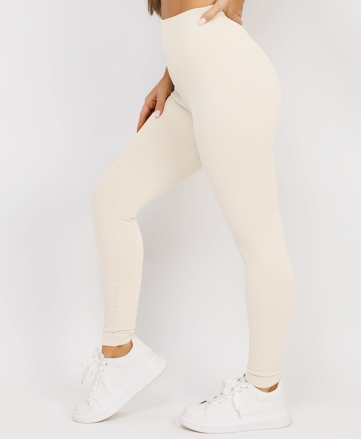 Cream leggings shops uk