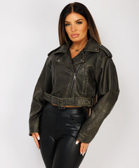 Faux-Leather-Oversized-Biker-Jacket-Khaki-3