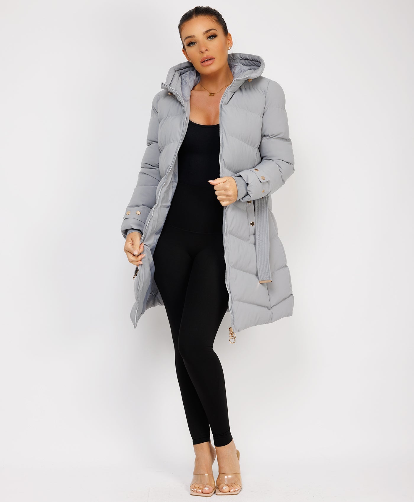 Longline-Duvet-Puffer-Coat-Biege-4