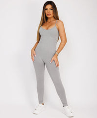 Grey-Elastic-Ribbed-Long-Sleeve-Butt-Lift-Jumpsuit6