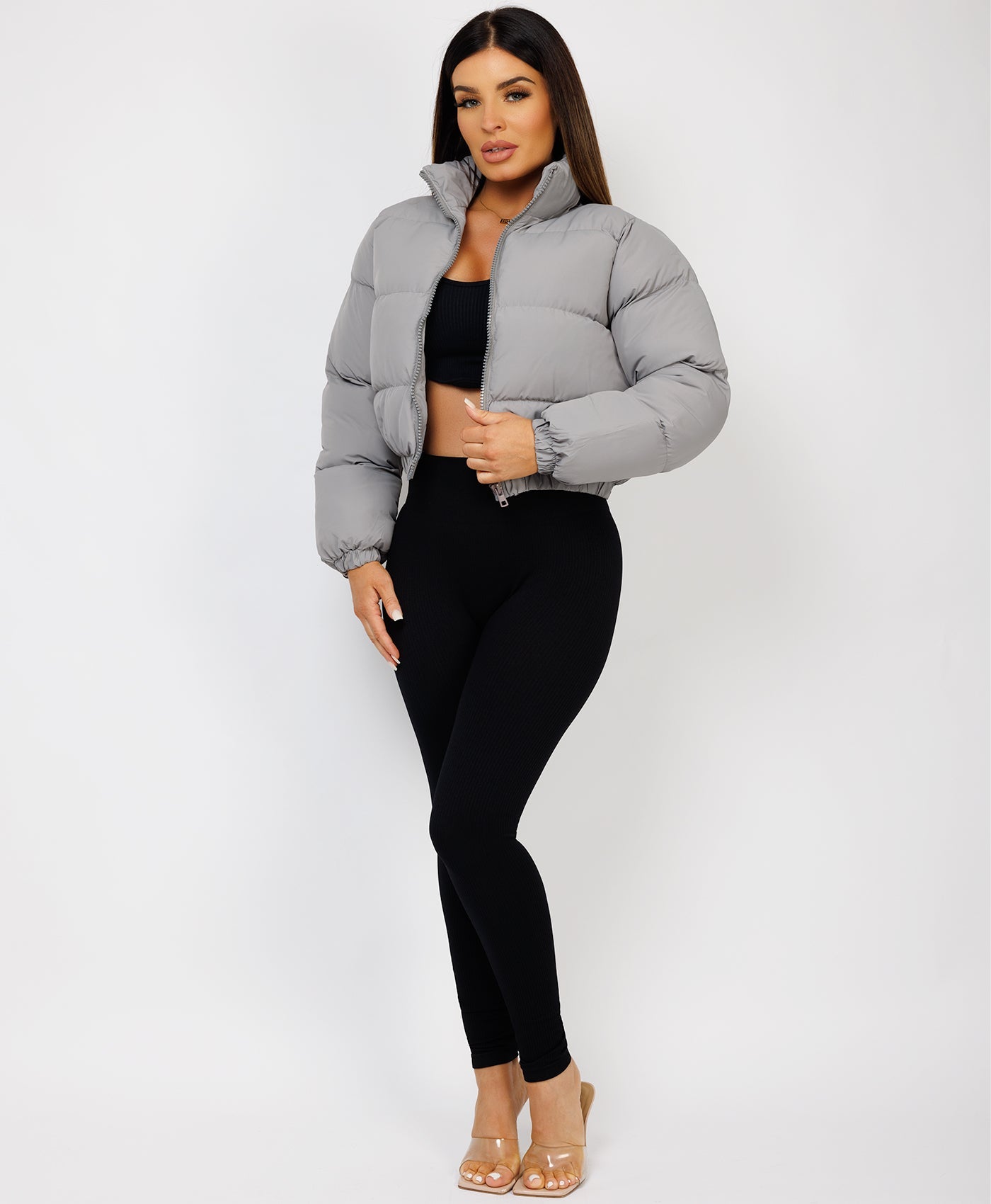 Grey-Premium-Faux-Fur-Tiered-Jacket-Coat-2