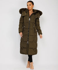 Longline-Duvet-Puffer-Coat-Biege-2