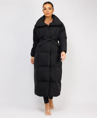 Longline-Duvet-Puffer-Coat-Black-1