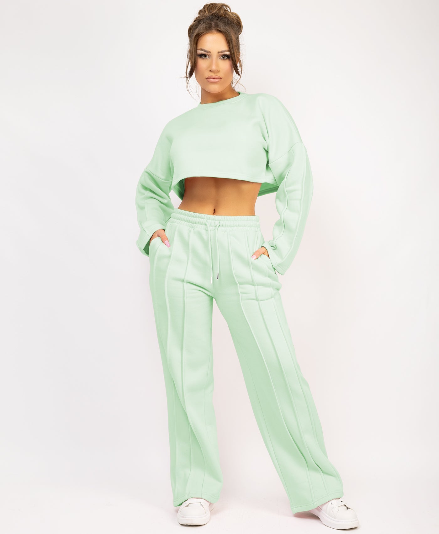 Zipped-Hooded-Loungewear-Set-Mint-1