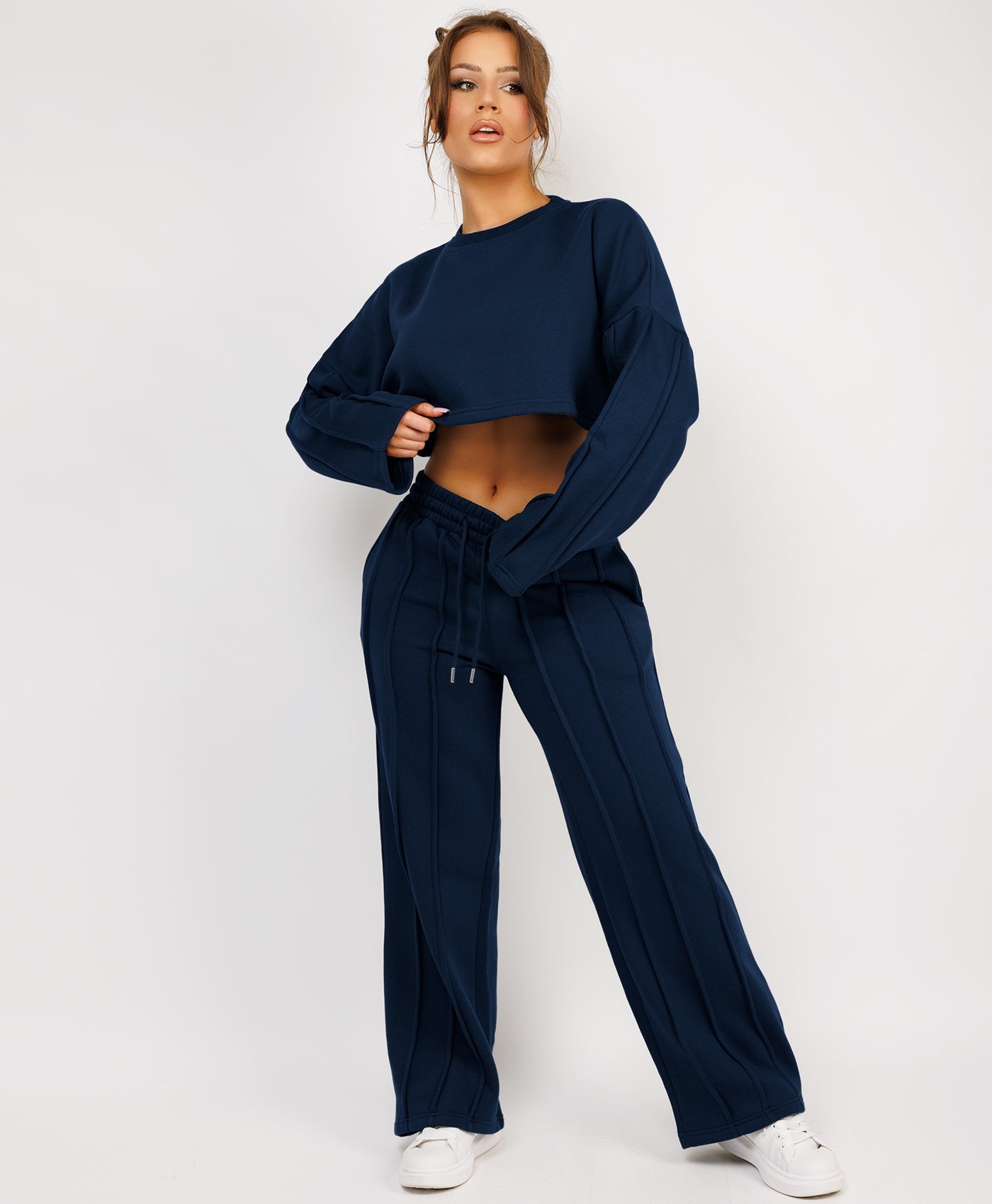 Zipped-Hooded-Loungewear-Set-Navy-3